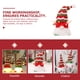 thumbnail image 3 of NAVIDAD ORNAMENTO GNOMENTO CHANGE DEL ÁRBOL DE NIVILLO GLOW GNOME Decoración de muñecas, 3 of 7