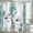 Teal, variant on Rustic Farmhouse Shower Curtain, Farm Sage Green Daisy Floral Flowers and Butterfly on Country Wooden Bath Curtain, Green Bathroom Shower Curtain Set,72X72 Inch with Hooks