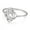 Steel, variant on Unisex Titanium Steel Ring Datura Flower Design Electroplated Stainless Steel Fashion Jewelry Chakra Symbol Ring for