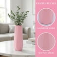 thumbnail image 2 of Unique Bargains Slim Bud Vase for Single Stem Blooms Decor Pink 2.8"L x 2.8"W x 7.9"H, 2 of 5