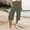 Army Green, variant on Women Summer Casual Loose Wide Leg Trousers Cropped Pants with Pockets Stretch Dress Pants for Women Business Casual Womens Casual Pants Size 14 Petite Dress Pants for Women Business Casual