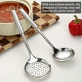 thumbnail image 4 of shiyou-Stainless Steel Cooking Utensils Set 4 Pieces, Kitchen Tools Set Include Metal Spatula Set, Kitchen Skimmer, Soup Ladle, Kitchen Gadgets Essentials New Home Must Have, 4 of 4