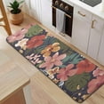 thumbnail image 5 of Pioneer Flower Floral Print Pattern Kitchen Rug Mat,Kitchen Runner Rugs Non Skid Washable,Decorative Kitchen Floor Mats for Kitchen,Sink,Laundry,17"x47.2", 5 of 7