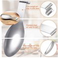 thumbnail image 3 of Reposacucharas de acero inoxidable para encimera de cocina, accesorios de cocina, espátula, cucharón, cepillo plateado, 3 of 5