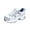 Blue, variant on Women's Retro Chunky Platform Sneakers Breathable Mesh Lace Up Non Slip Cushioned Casual Walking Shoes