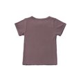 thumbnail image 4 of xiaxaixu Solid Color Short Sleeve Round Neck Pullover + High Waisted Pants, 4 of 6