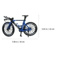 thumbnail image 3 of 1 PC Bike Craft Home Desktop Ornament Accessory Timing Racer Simulation Cycle Model, 3 of 5