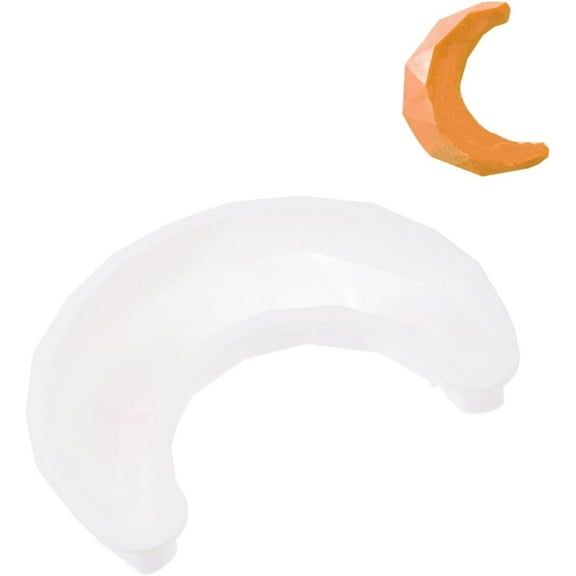 Silicone Molds For Baking, Cake Molds, Pie Flan Tart Baking Pan, Silicone Baking Tray For Brownie, Diy, Anniversary, Birthday, Moon Mould (Moon) - Send Goods from Local Warehouse