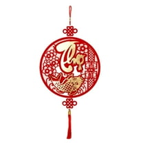 Tet Decorations Vietnamese 2025, Ongmies Vietnamese New Year Decorations Traditional Red Ornaments for Tết Celebration, Spring Festival Home Decor, Chinese & Vietnamese Lunar New Year Party Supplies