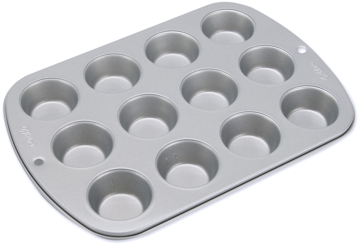 Wilton 12er Mini Muffin Cupcake Backform 2105-952 28 x 20 x 2,5 cm