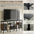 thumbnail image 4 of Modern 55 Inch TV Stand - Soundbar Shelf Open Storage Cable Management for Living Room Home Office, 4 of 8