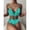 Green, variant on BONIXOOM One Piece Swimsuit Women Underwire Elastic Printed Two-Piece Sets High Cut Summer Swimwears on Clearance Brown Size 10