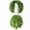 Green, variant on Bright Orange Curly Hair Wigs for Women - Short Fluffy Synthetic Hairpiece for Cosplay and Everyday Use