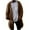 Brown Tops for Men, variant on IYTR Men's Long Sleeve Solid Color Shawl Collar Open Front Chunky Knitted Long Cardigan Sweaters with Pockets Outwear Black XL