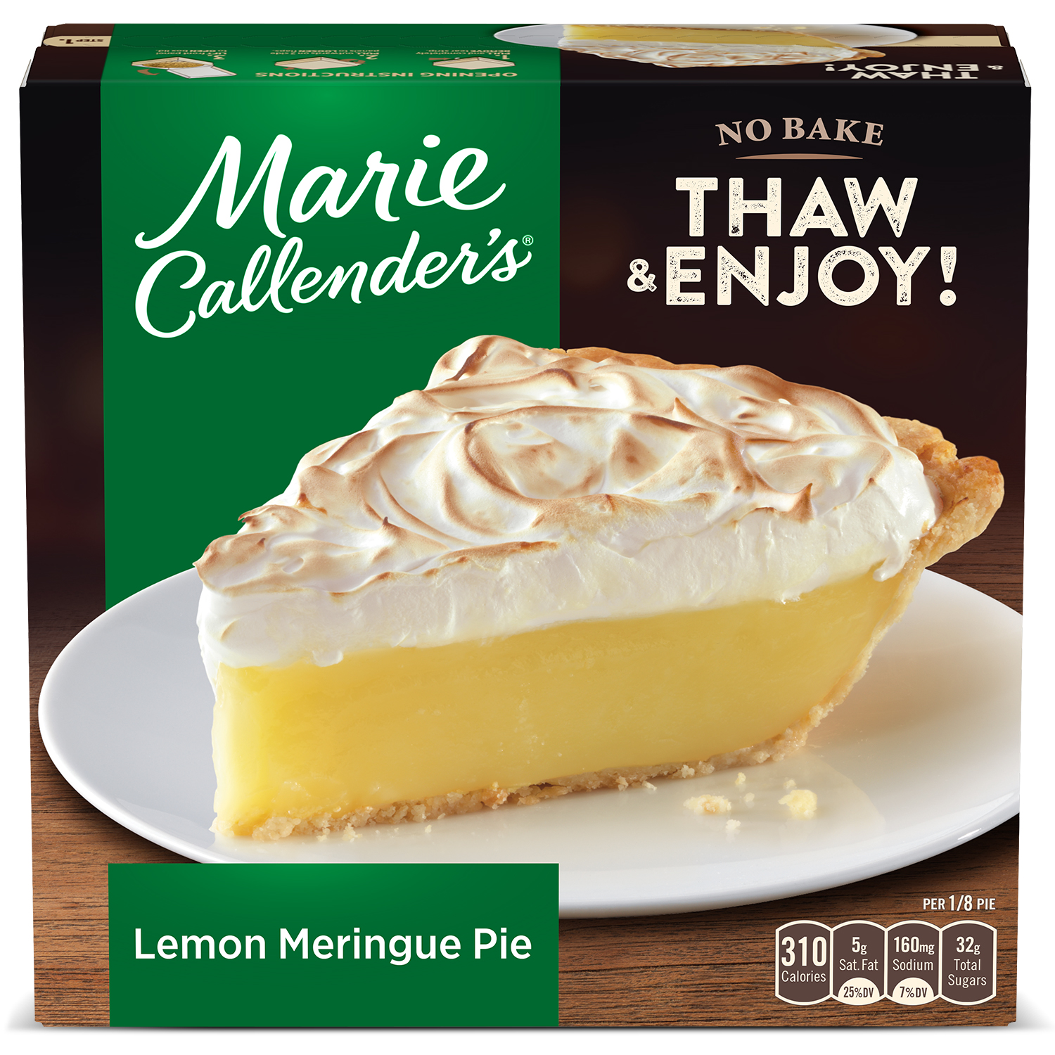 Marie Callender s Lemon Meringue Pie 31 5 Oz Frozen Walmart Marie Callender s Lemon Meringue Pie 31 5 Oz Frozen Walmart