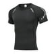 thumbnail image 2 of Mallas deportivas de secado rápido, transpirables, ropa de fitness, manga corta, para hombre, para correr, baloncesto, entrenamiento, ropa de compresión elástica alta, 2 of 3