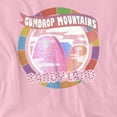 thumbnail image 2 of Candy Land Gumdrop Mountains Women's T Shirt, Pink, Large, 2 of 6