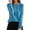 Sky Blue, variant on Fiaer Womens Sweater Trendy Fall Plus Size Knitted Pullover Crew Neck Long Sleeve Baggy Casual Solid Lightweight Tops Dark Gray XL