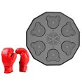 thumbnail image 3 of Boxing Trainer Exercise LED Lighted Training Equipment Sports Fitness Wall Mount with Adults Gloves, 3 of 8