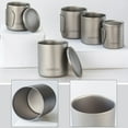 thumbnail image 3 of Double Wall Titanium Water Cup Coffee Tea Mug with Lid for Home Outdoor Camping, 3 of 8