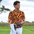 thumbnail image 4 of Daiia Peanuts2 Pattern Men’s Polo Shirts,Solid Deck Shirt,Classic Fit, Breathable Cotton Polo for Casual and Sport Wear-Small, 4 of 7