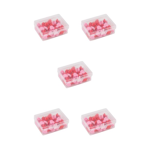 Ounissouiy Alfileres de costura Bordado Empuje punto de cruz Confección Craft Pin Costura Herramientas de de oficina portátiles 150PCS Type2 NO2