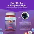 thumbnail image 3 of Natures Craft Sleep & Mood Kids Melatonin Gummies, Strawberry Flavor, 60 Count, 3 of 8