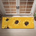 thumbnail image 2 of Yellow Sunflower Pattern Door Rugs,Washable Non Slip Door Mats Indoor,Decorative Door Mats,Entry Mat Indoor for Entrance,Bedroom,Kitchen,Bathroom,16"x47", 2 of 6