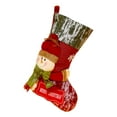 thumbnail image 2 of Miommo Large Christmas Stockings for Fireplace 18.5 Inch Personalized Family Xmas Decor with 3D Plush Santa Snowman Reindeer Hanging Holiday Stocking, 2 of 4