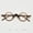 Brown, variant on Women Stylish Small Round Brown Eyeglass Frame Men Acetate Classic Eyeglasses Glasses Frame