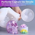 thumbnail image 6 of LET'S RESIN Silicone Mold Making Kit 0A, Extra Soft & Elastic Molding Silicone 70.5oz, Liquid Silicone for Mold Making Platinum Cure, Ideal for 3D Silicone Molds, Candle Molds, Soap Molds, Resin Mold, 6 of 8