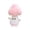 B, variant on PP Cotton Glowing Mushroom Plush Toy with LED Light for Creative Nighttime Home Decoration