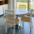 thumbnail image 5 of Kdxio Chair Seat Covers Broccoli Print Chair Covers for Dining Room Square Washable Chair Protector Seat(Two Pieces), 5 of 5