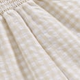 thumbnail image 5 of SERTGUTR Girls' Jumpsuit Romper Smocked Wide Leg Ruffle Strap Gingham Plaid Square Neck Casual Summer School Playground Everyday Wear, 5 of 9