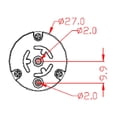 thumbnail image 5 of 370 Motor DC 12V Micro Vacuum Pump High Pressure Suction Pump #3, 5 of 7