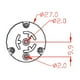 thumbnail image 5 of Micro Bomba De Succión De Agua Diafragma DC 12V 370 Motor Repuesto Automotrices, 5 of 7