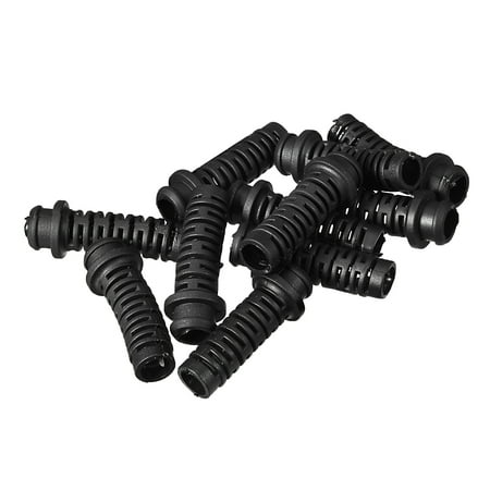 10pcs 6mm Inner Dia Strain Relief Cord Boot Protector Power Tool Hose Black price history on PriceWatchPro