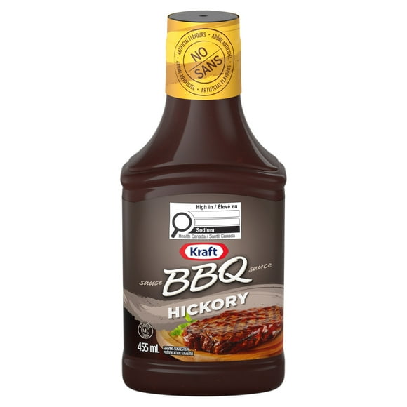 Sauce BBQ Kraft Hickory 455 ml