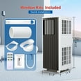 thumbnail image 6 of 8000 BTU Portable Air Conditioner, 3-in-1 AC Unit with Fan & Dehumidifier Mode, for Room Up to 350 Sq.Ft, Quiet AC Unit with Sleep Mode, 24 Hour Timer, Window Installation Kit, 6 of 8