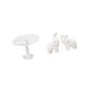 thumbnail image 5 of Esculturas De Elefantes En Miniatura Para Casa De Muñecas, Mesa Redonda, Adornos únicos Para Decoración De Mesa, Estatuas De Animales Para Entrada, Oficina, Dormitorio, Jardín, Casa De, 5 of 7