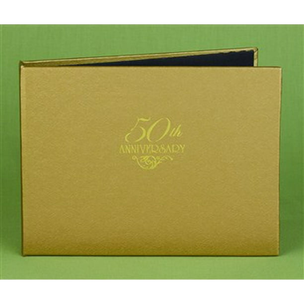 50th Anniversary guest book