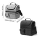 thumbnail image 2 of Bearachild Bolsa de almacenamiento para fiambrera, fiambrera de gran capacidad, organizador térmico, contenedor de alimentos para trabajadores, Almacenamiento y organización del hogar Gris, 2 of 6