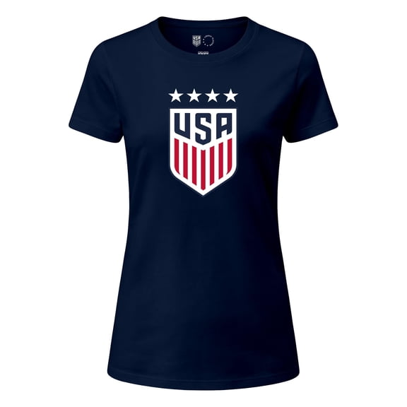 Icon Sports Offical Licensed US Soccer Federation USWNT Player 4 Star T-Shirt | Megan Rapinoe, Medium