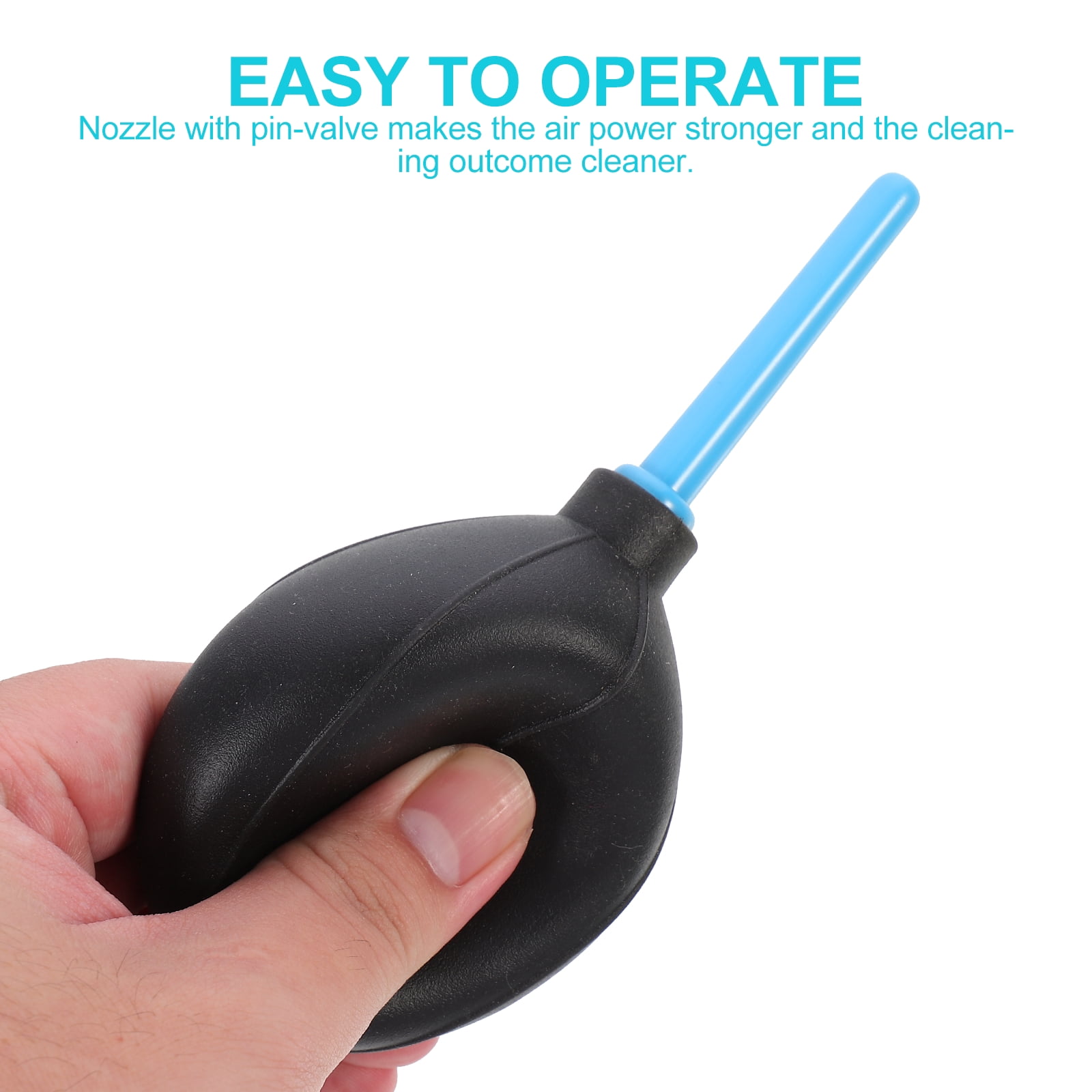 USHOBE Durable Air Blower Nozzle Pin-Valve Dust Cleaner for Camera 9Pcs