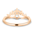 thumbnail image 5 of ESTE ORIGIN 2.00Ct Round Cut Lab-Grown Diamond Solitaire Engagement Ring – 6 Claw, Accent Stones Ring in 18K Rose Gold for Women, 5 of 6