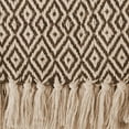 thumbnail image 4 of Storm Blue Double Diamond Cotton Throw 50x60, 4 of 5
