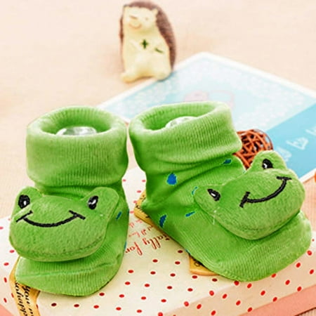 

YOHOME Cartoon Newborn Baby Girls Boys Anti-Slip Socks Slipper Shoes
