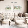 thumbnail image 4 of Elephant Stock Vibrant Row Of Hydrangea On Wood Wall Art - Horizontal Canvas Wall Art - Lobby Wall Decor - Floral And Botanical Canvas - Gray And Green Decor By Cheri Blum - 30" x 20", 4 of 8