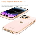 thumbnail image 4 of Love-Heart Luxury Case for Apple iPhone 15 Pro Max Heart Case, Cute Design Shiny Bling Cover, Soft TPU Slim Shockproof Protective Case for Apple iPhone 15 Pro Max for Women Girls, Rose, 4 of 7