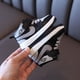 thumbnail image 5 of Zapatillas de deporte de media caña para niños Primavera y otoño Zapatos de una sola capa gris sombra para niños Zapatos de tabla para bebés para niños Zapatos para niñas, 5 of 6
